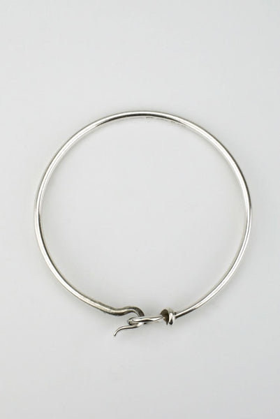 Vintage Georg Jensen Sterling silver loop bangle - design 212