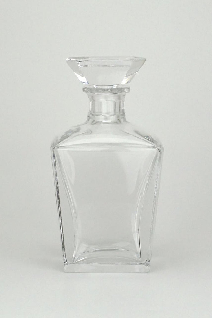 Orrefors clear crystal flacon shape decanter - Edvard Hald