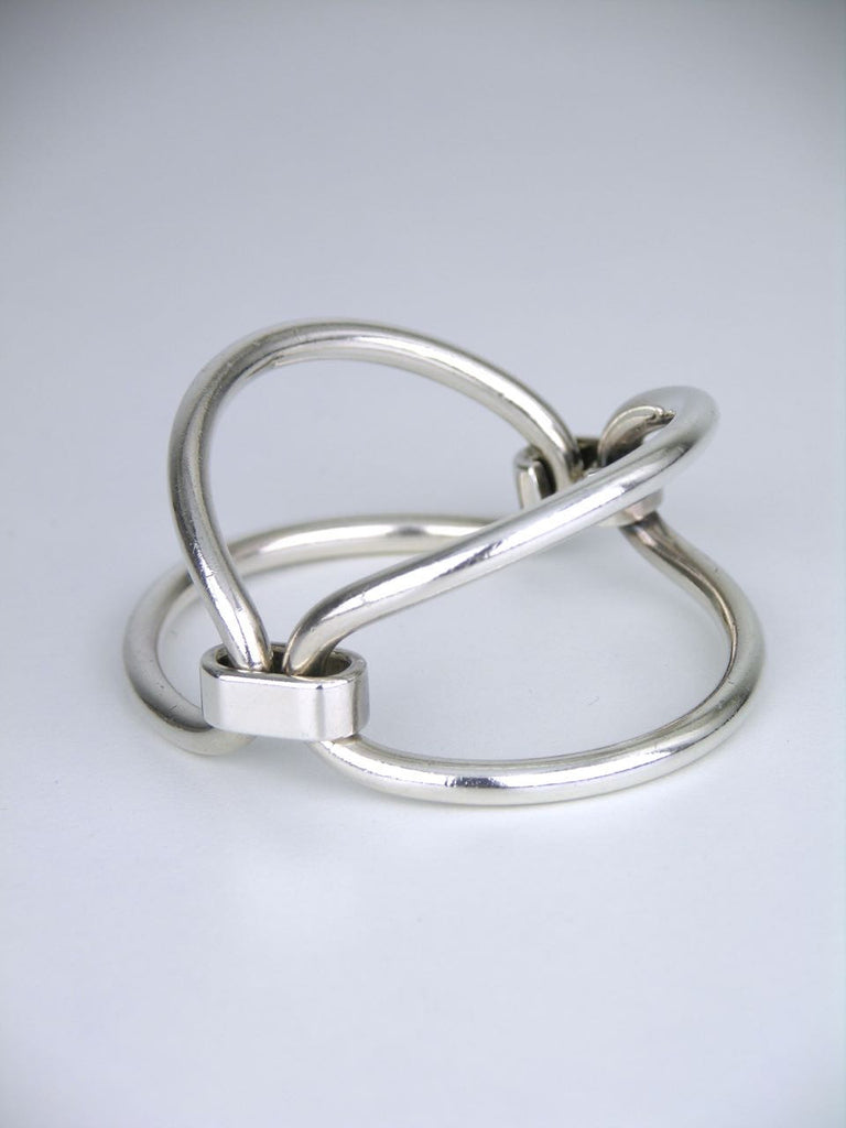 Vintage Gucci 1960's double loop bracelet