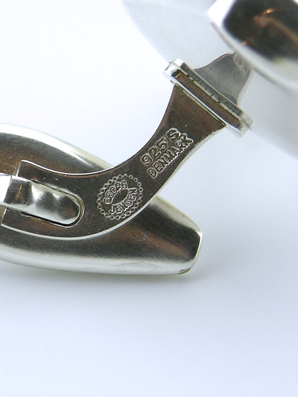 Vintage Georg Jensen Pair of Silver Lozenge Cufflinks - Design 250