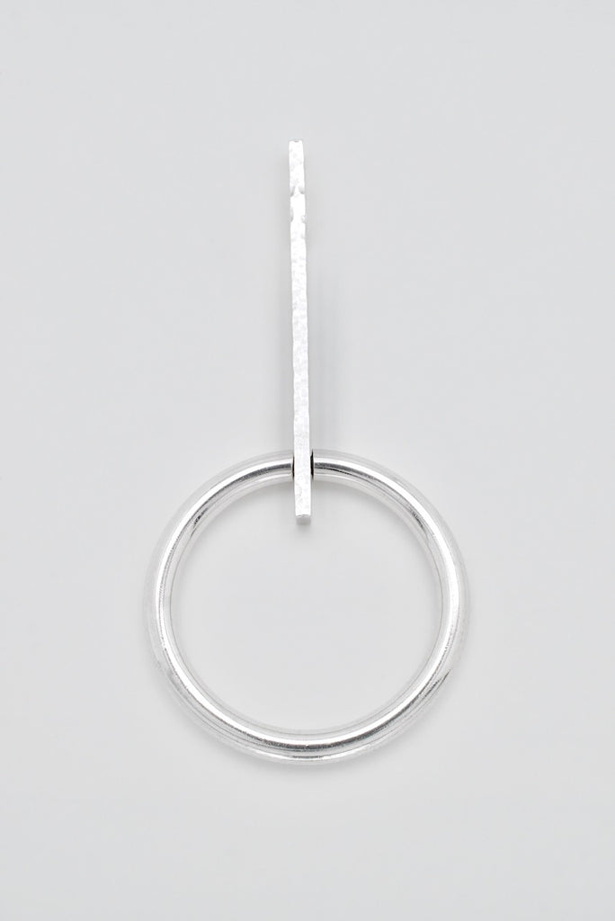 Vintage Georg Jensen Sterling Silver Round Link Pendant - design 141 Bent Gabrielsen