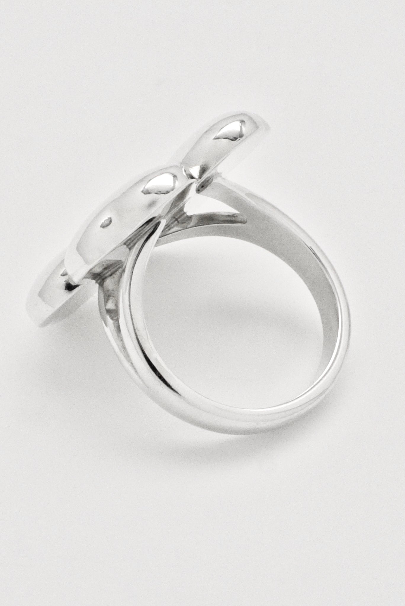 Vintage Georg Jensen Sterling Silver Clover Ring - design 387