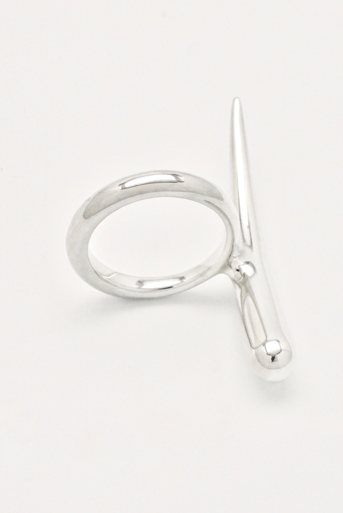 Vintage Georg Jensen Sterling Silver Uno Ring - design 451