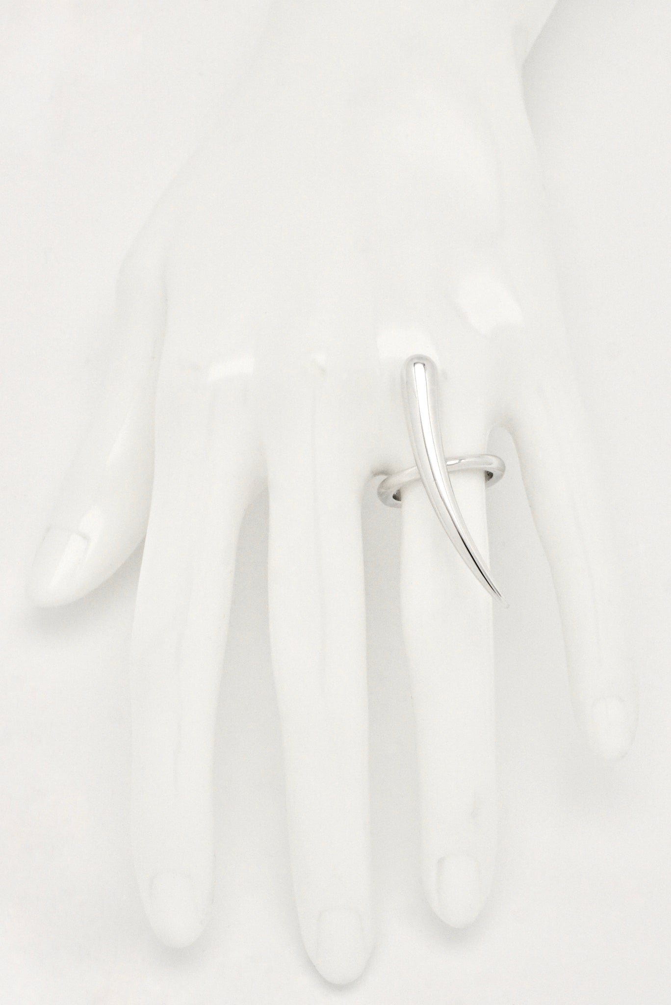 Vintage Georg Jensen Sterling Silver Uno Ring - design 451