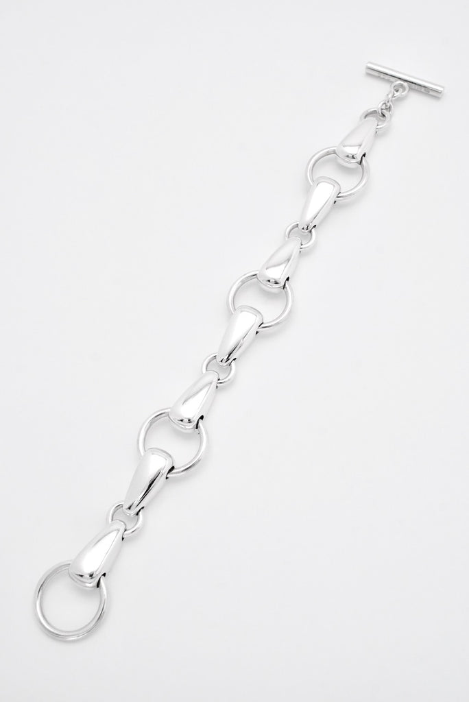 Vintage Georg Jensen Sterling Silver Snaffle Bracelet - Design 249 Flemming Eskildsen