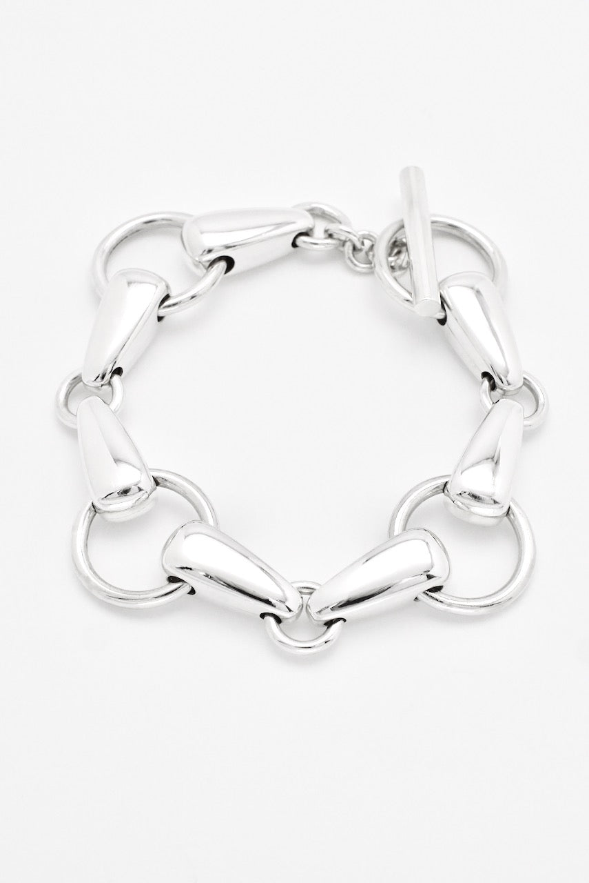 Vintage Georg Jensen Sterling Silver Snaffle Bracelet - Design 249 Flemming Eskildsen