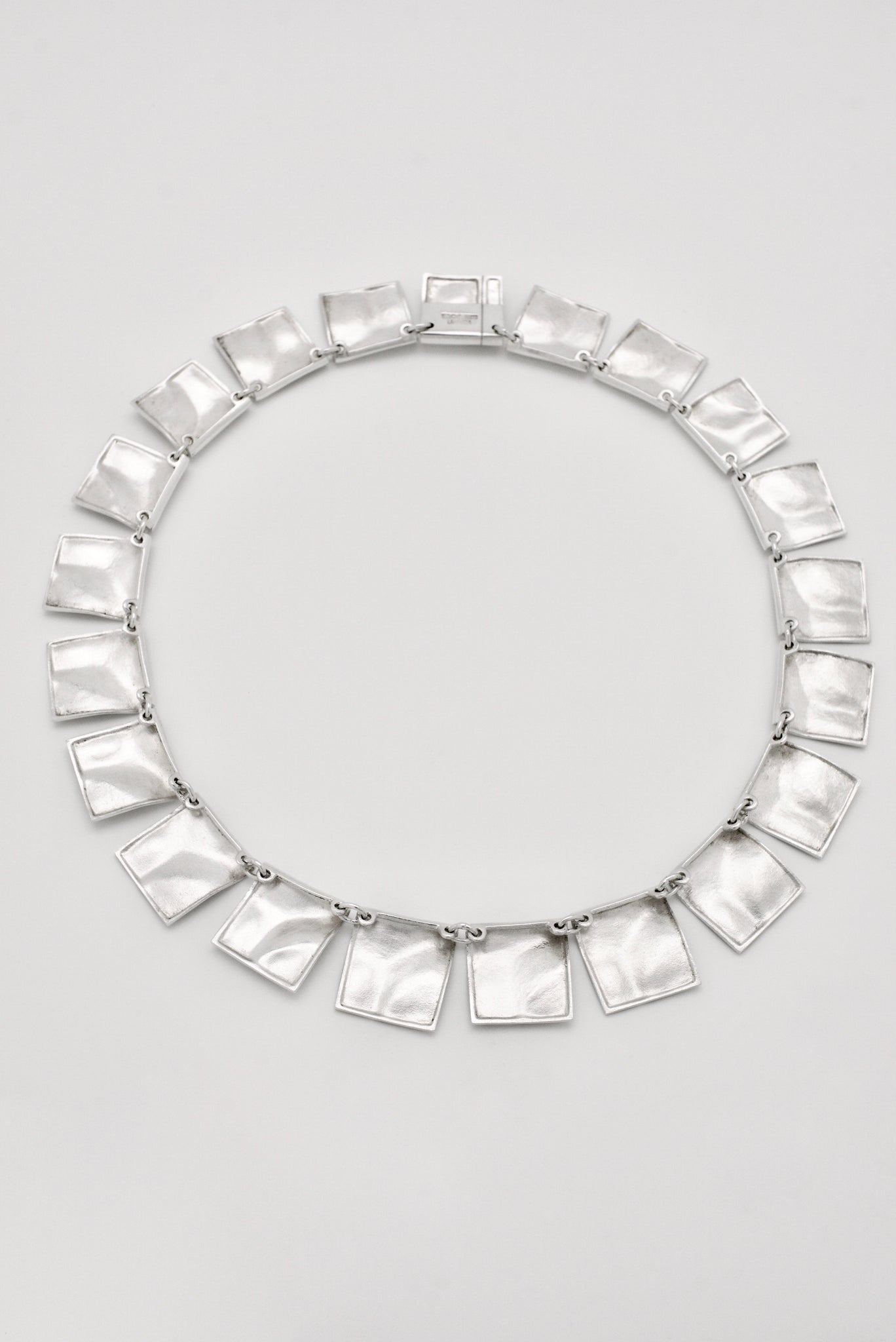 Vintage Lapponia Sterling Silver Galactic Peaks Necklace - Bjorn Weckstrom