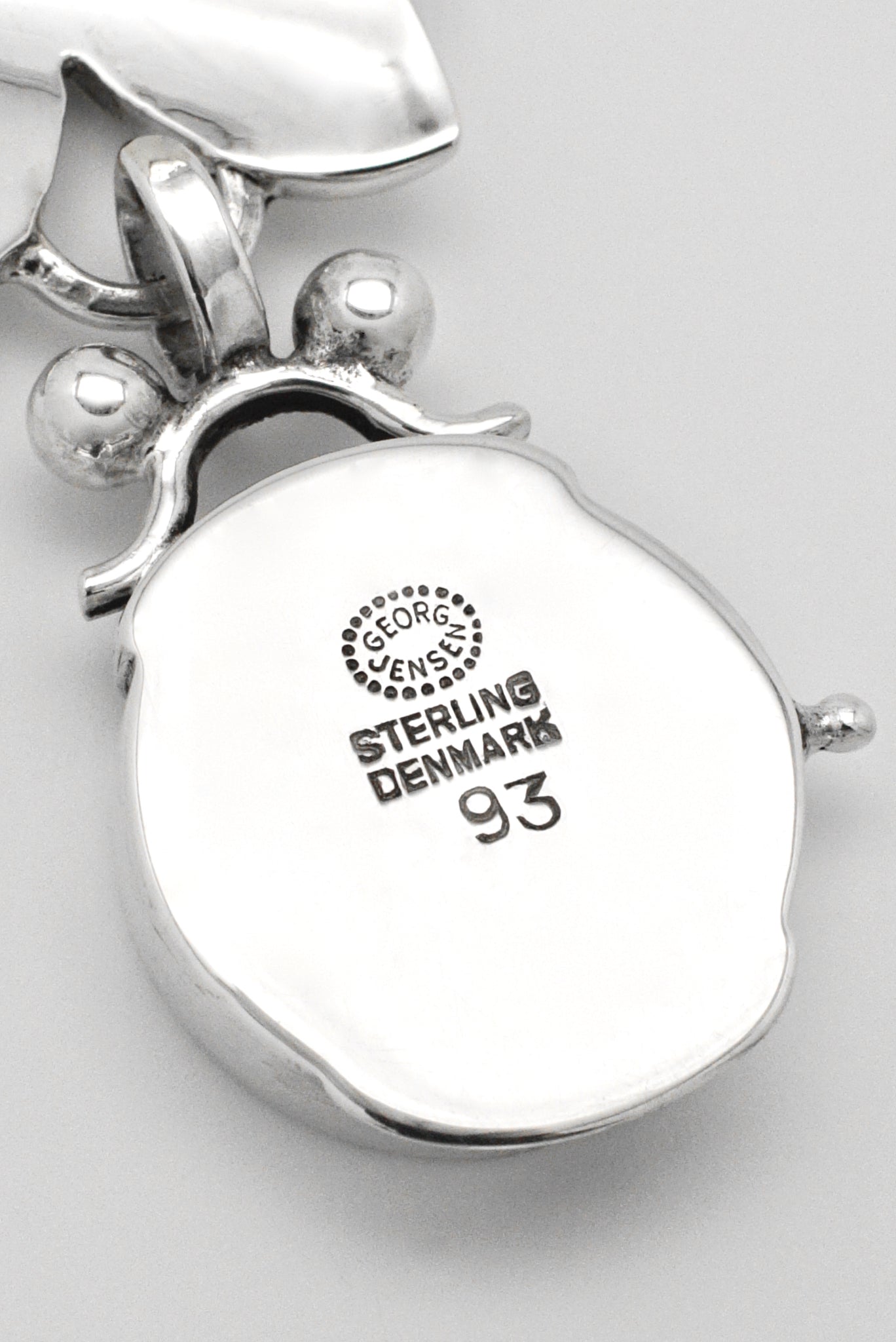 Vintage Georg Jensen Sterling Silver Tulip Bracelet - design 93 Harald Nielsen