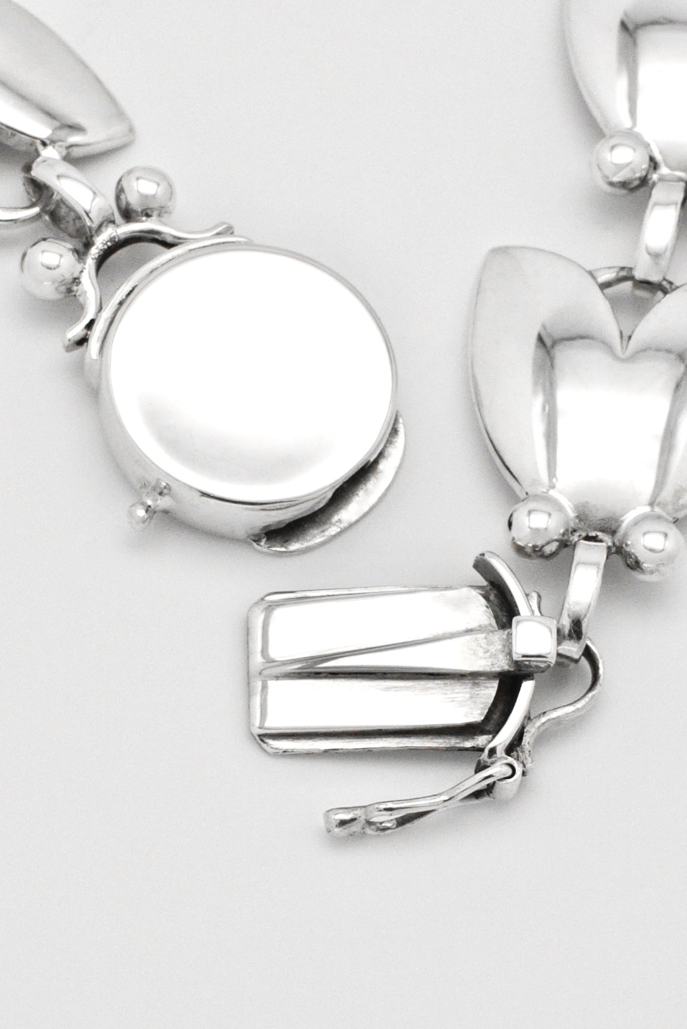 Vintage Georg Jensen Sterling Silver Tulip Bracelet - design 93 Harald Nielsen