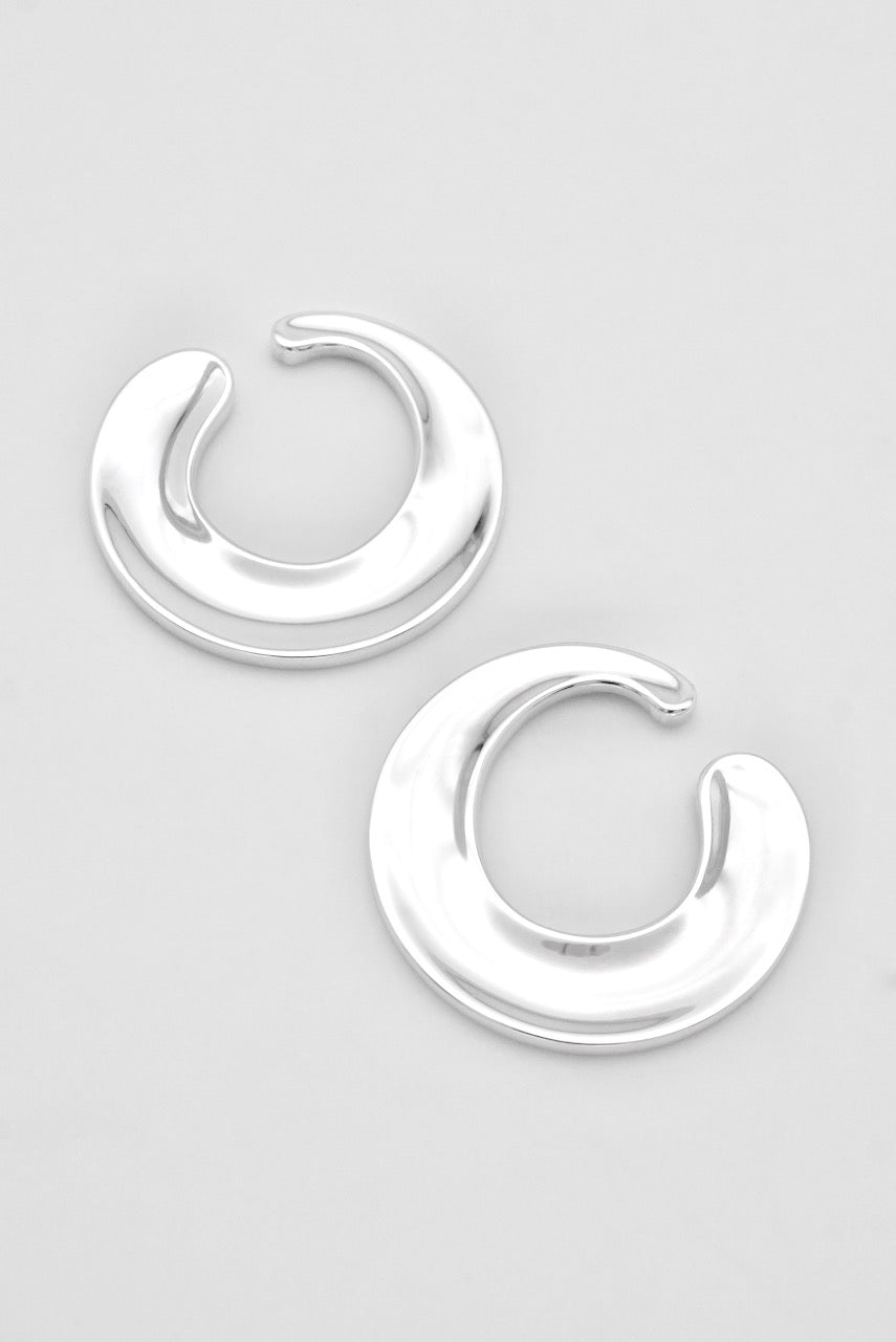 Vintage Georg Jensen Sterling Silver Flat Ear Slings - design 297