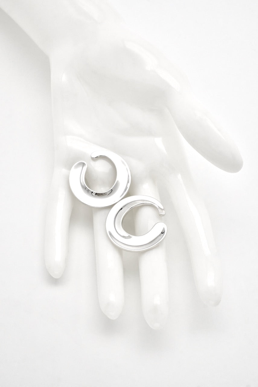 Vintage Georg Jensen Sterling Silver Flat Ear Slings - design 297