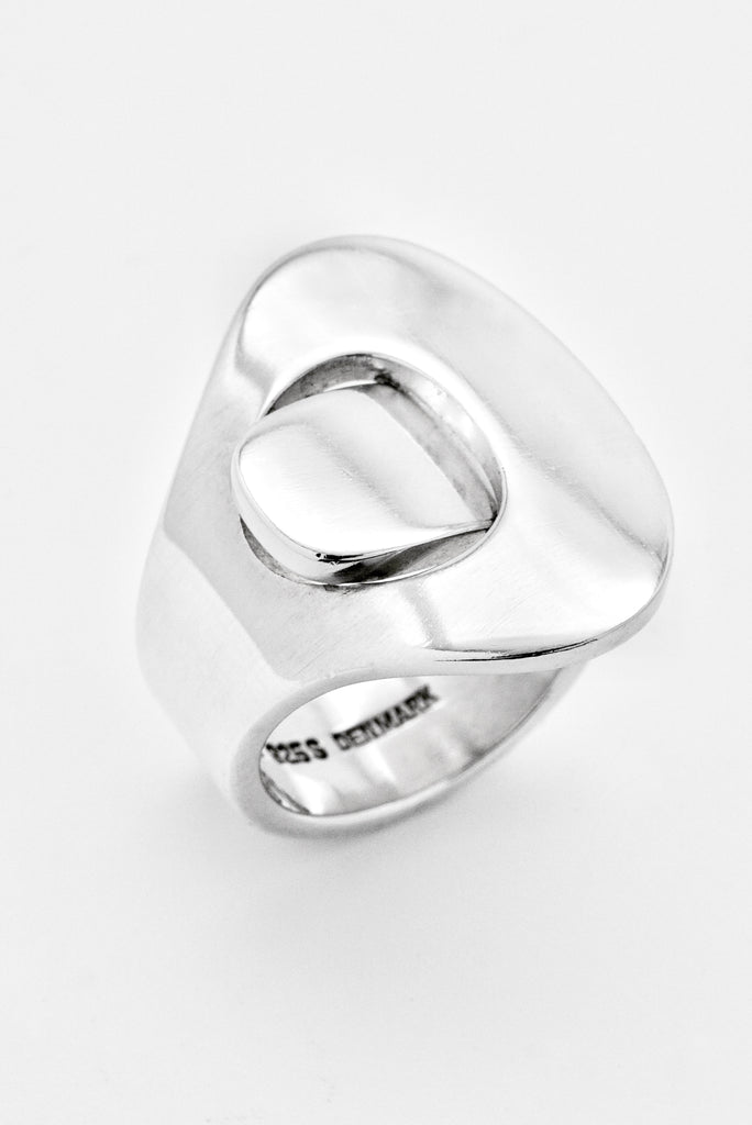 Vintage Hans Hansen Sterling Silver Wrap Ring 1970s