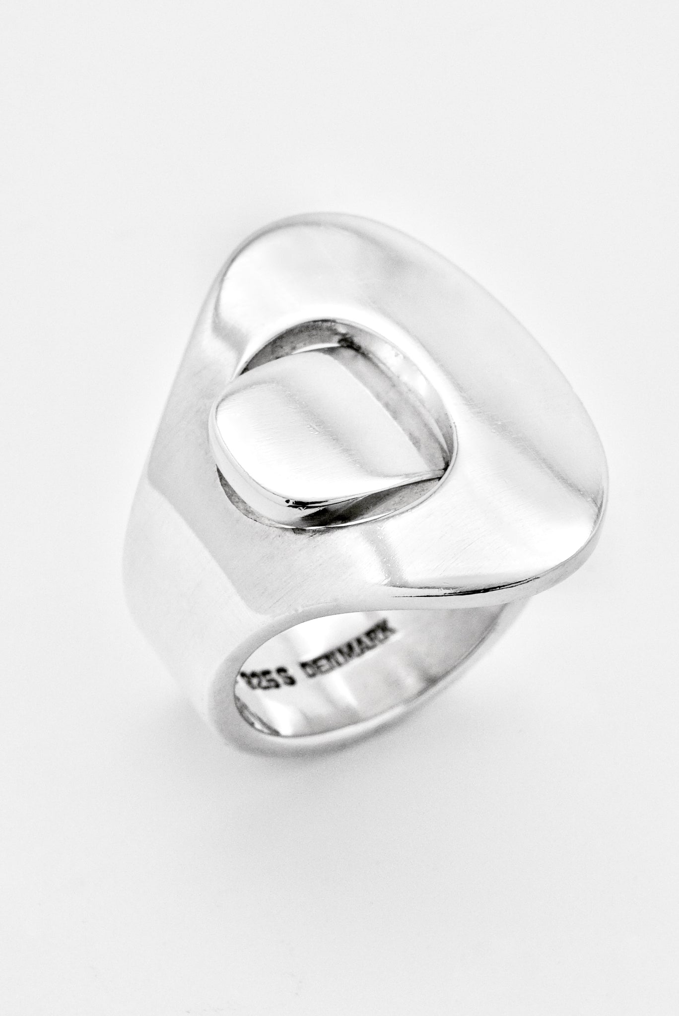 Vintage Hans Hansen Sterling Silver Wrap Ring 1970s