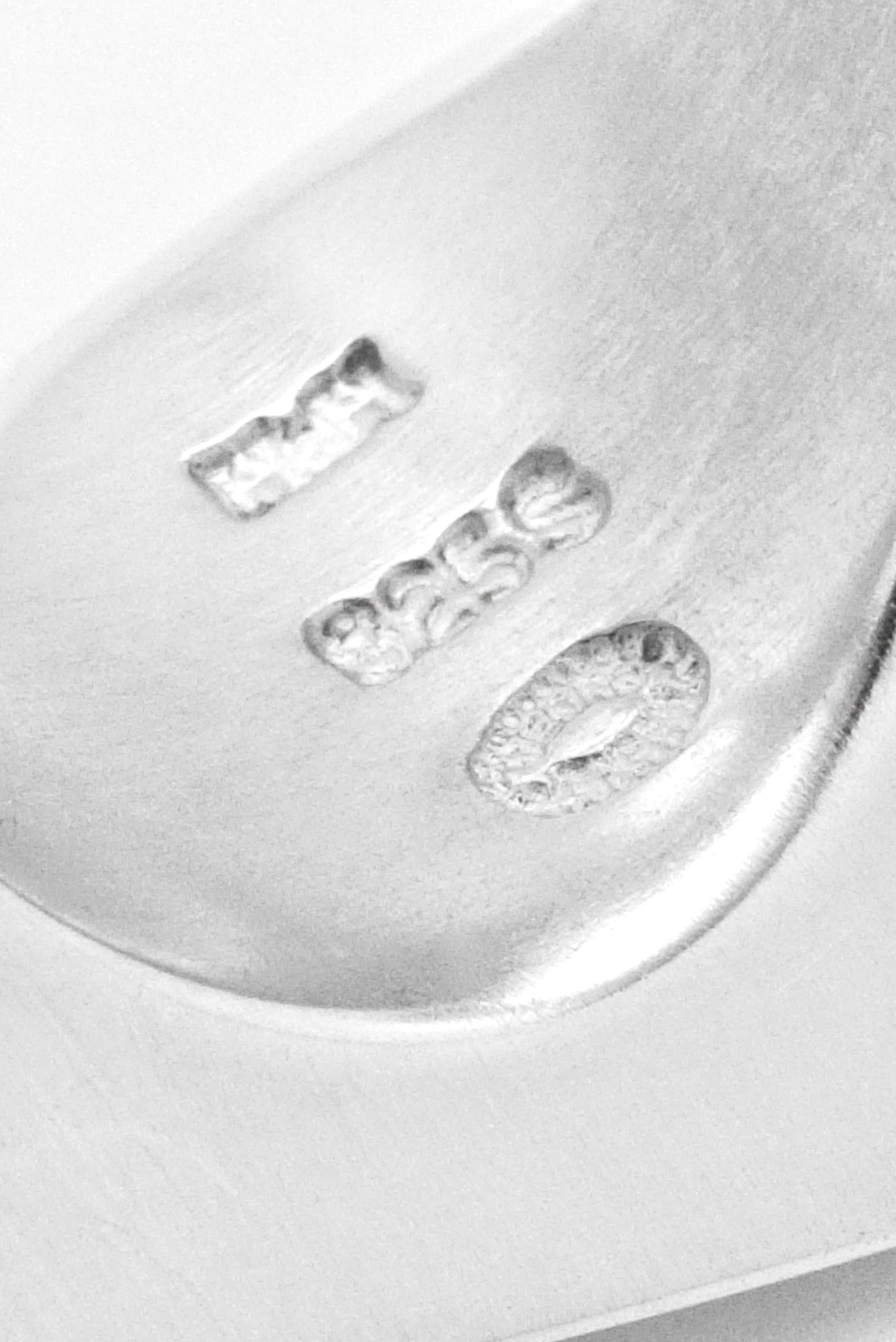 Vintage Georg Jensen Sterling Silver Abstract Brutalist Curve Ring - Design Hans Hansen