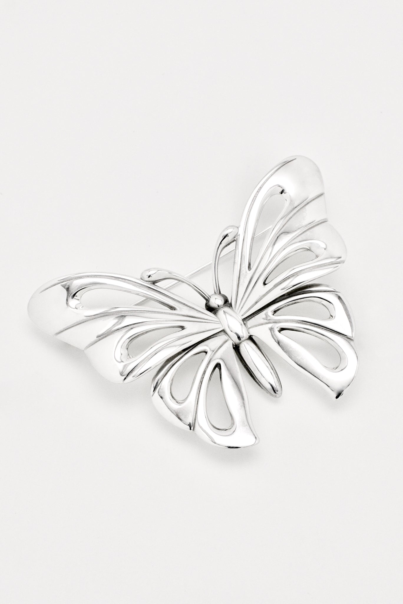 Vintage Georg Jensen Sterling Silver Butterfly Brooch - Design 563 Jordan Askill