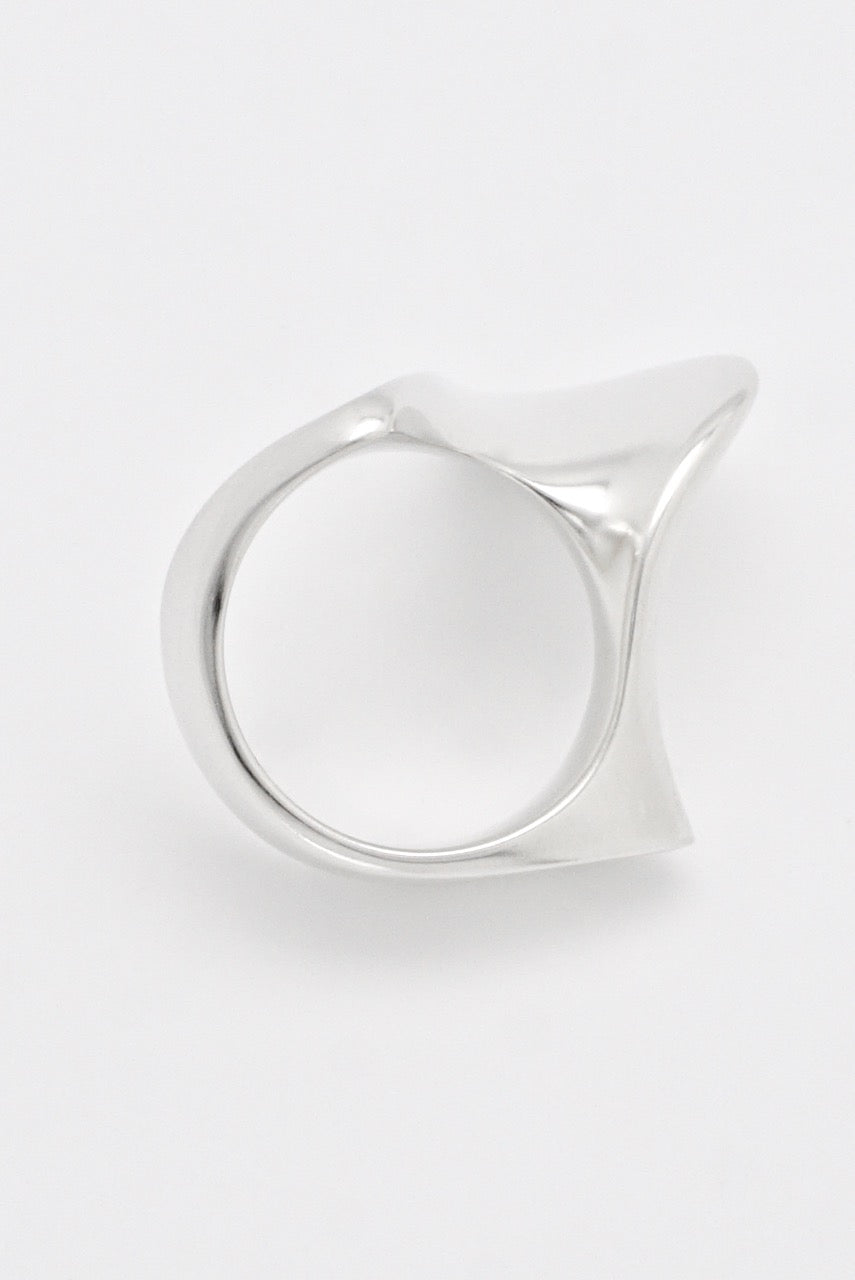 Vintage Georg Jensen Sterling Silver Abstract Twist Ring - design Hans Hansen