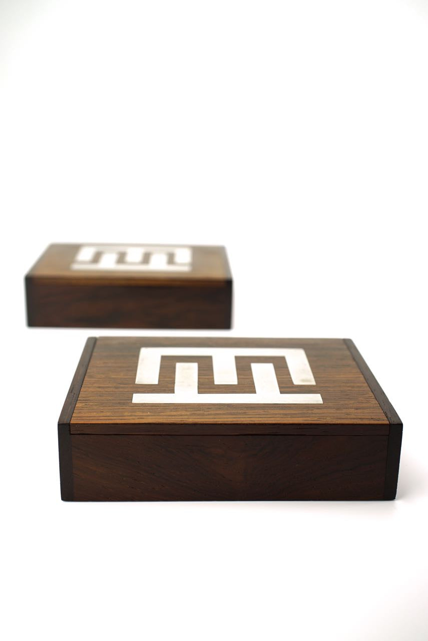 Hans Hansen pair of Rosewood Boxes