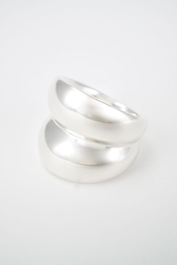 Vintage Georg Jensen Sterling Silver Curve Ring - design 501 Regitze Overgaard