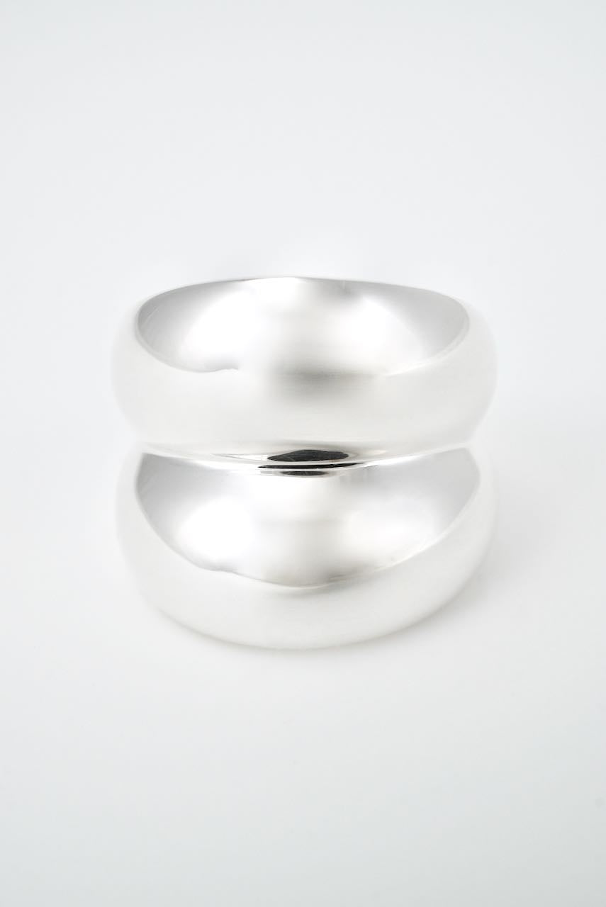 Vintage Georg Jensen Sterling Silver Curve Ring - design 501 Regitze Overgaard