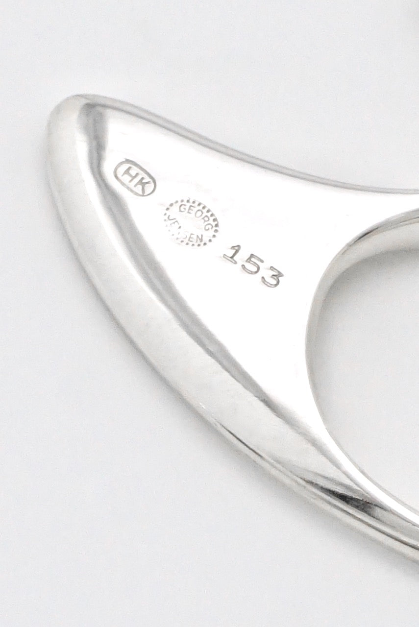 Vintage Georg Jensen Sterling Silver Abstract Pendant - Henning Koppel design 153