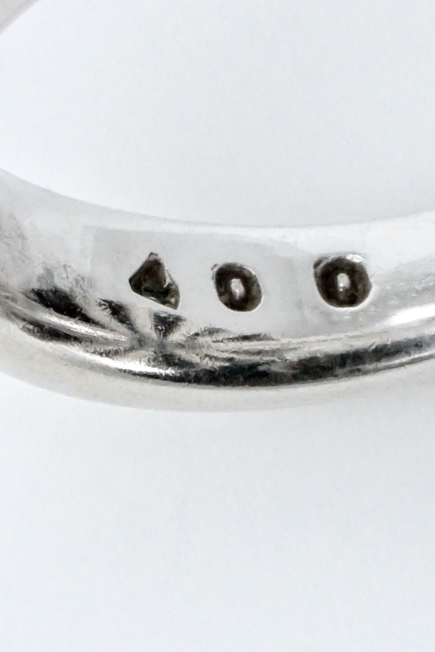 Georg Jensen Sterling Silver Ruched Bow Ring - Design 400 Lene Munthe