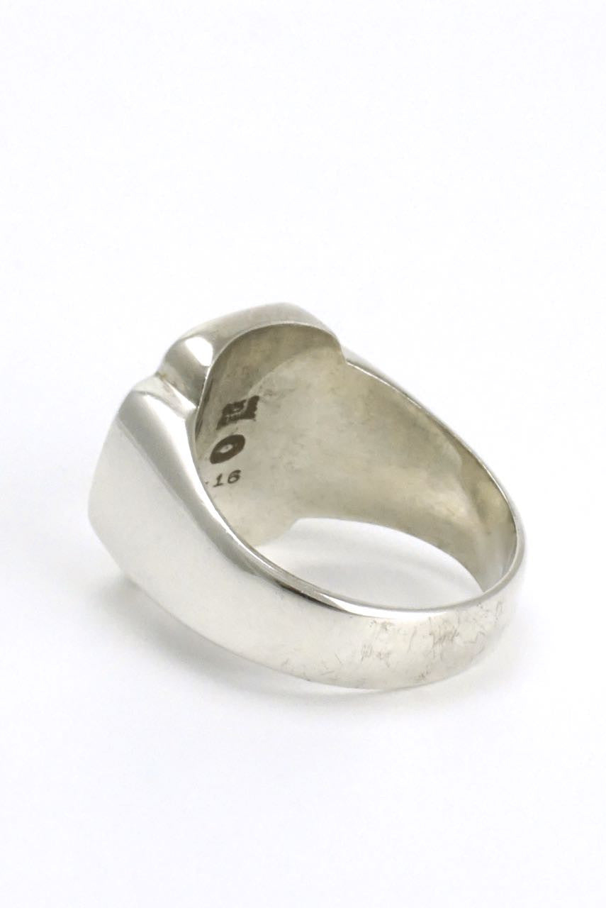 Georg Jensen large silver cross ring - design 316