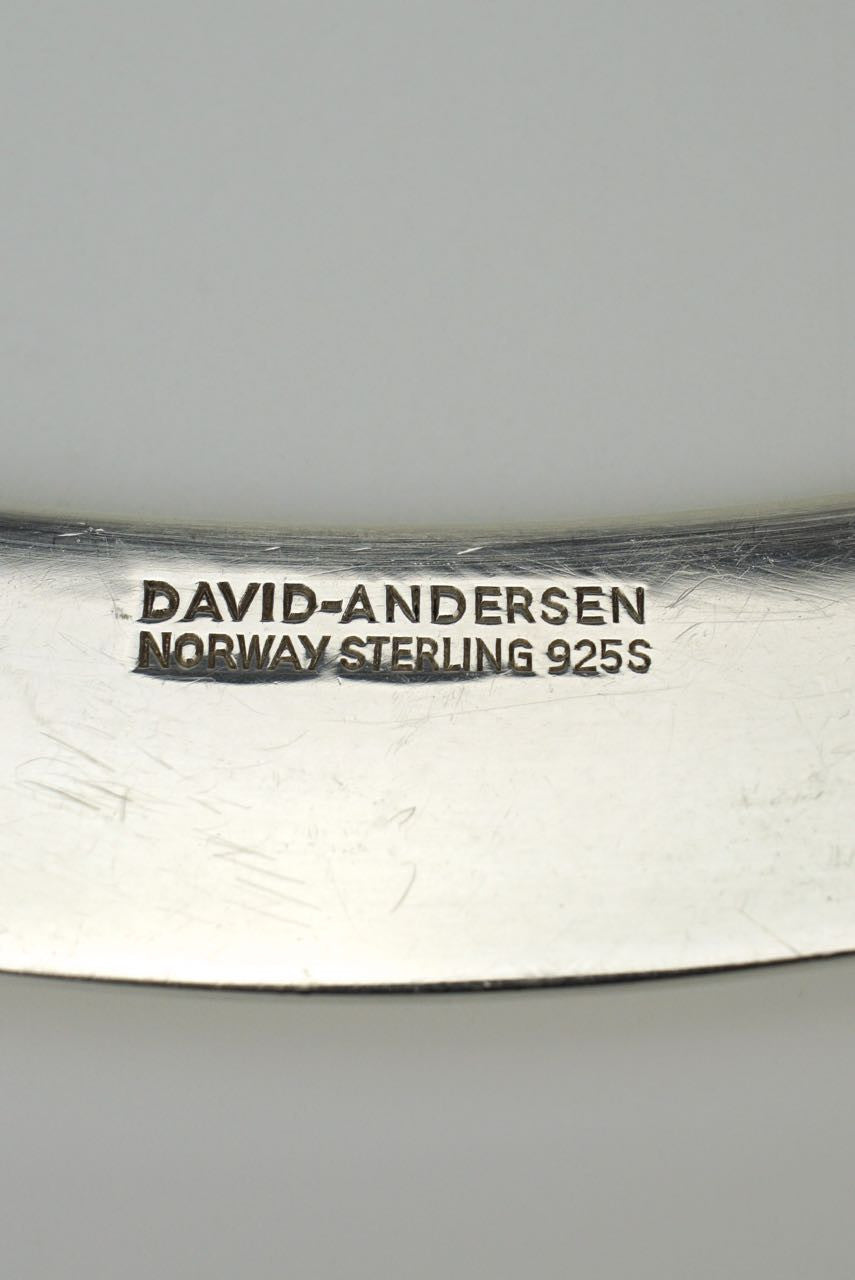 David Andersen silver two piece necklace