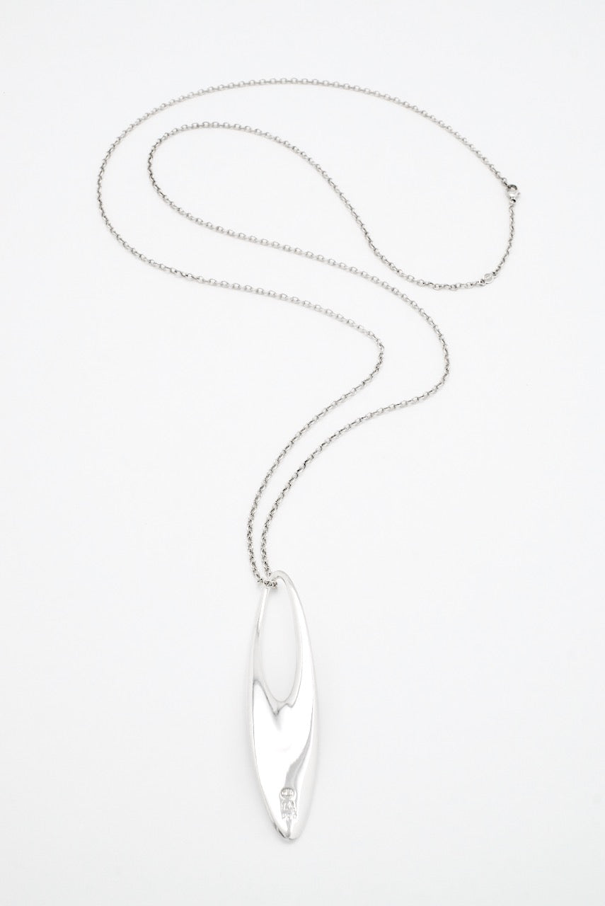 Vintage Georg Jensen Sterling Silver Zephyr Pendant - design 500 Regitze Overgaard