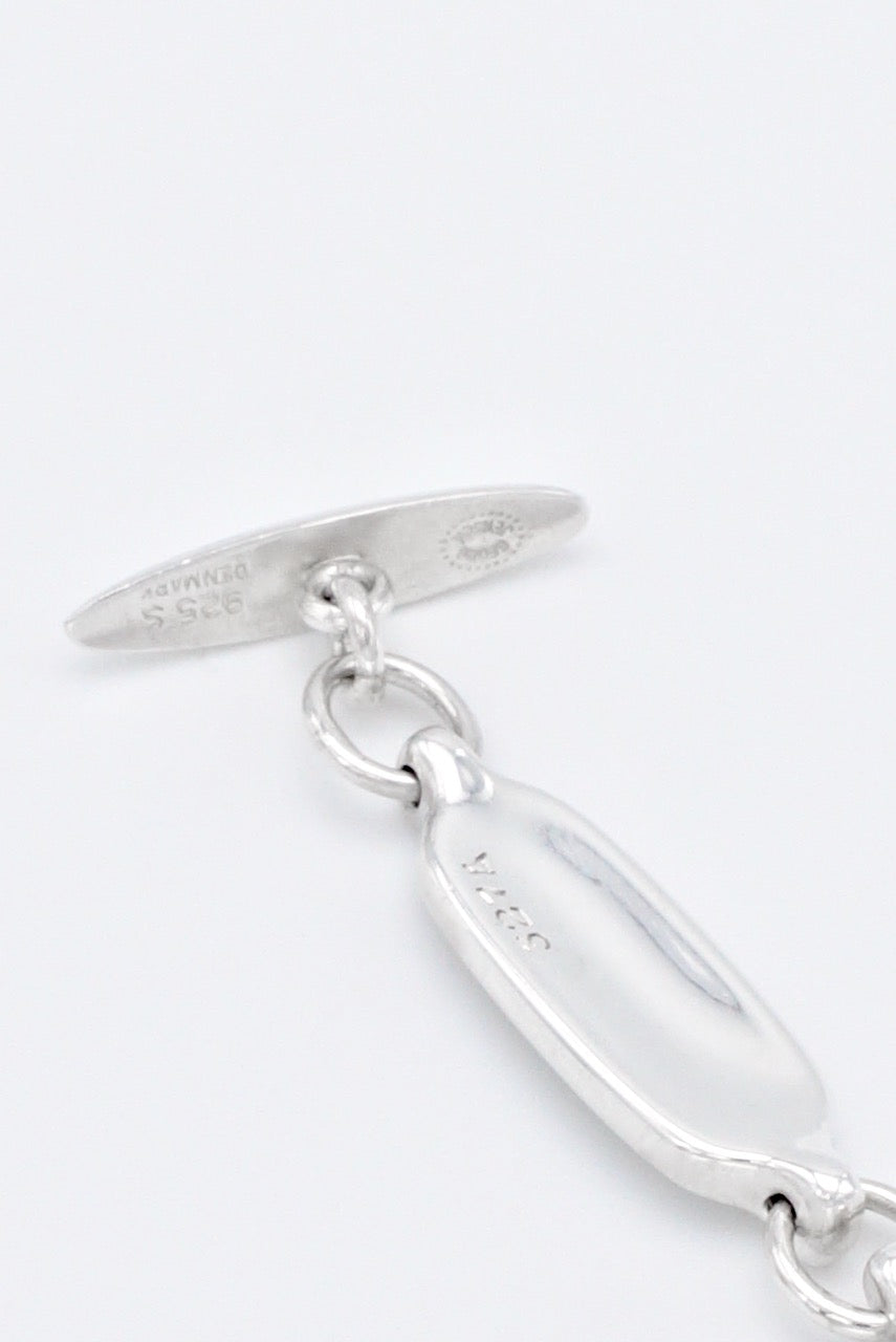 Vintage Georg Jensen Sterling Silver Link Necklace - Design 327A