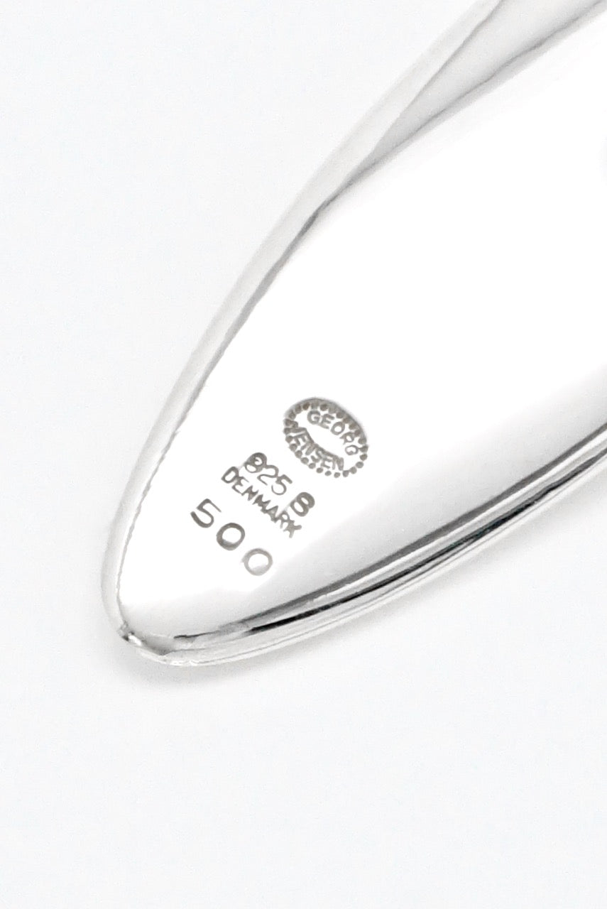 Vintage Georg Jensen Sterling Silver Zephyr Pendant - design 500 Regitze Overgaard