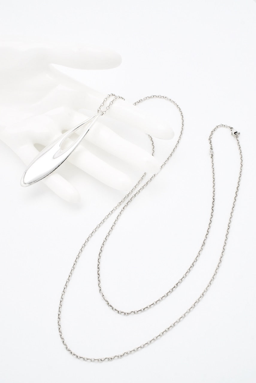Vintage Georg Jensen Sterling Silver Zephyr Pendant - design 500 Regitze Overgaard