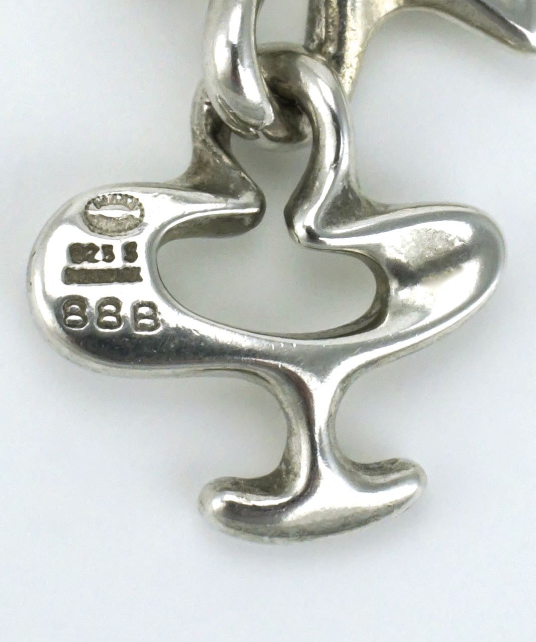 Georg Jensen silver splash bracelet - design 88B Henning Koppel