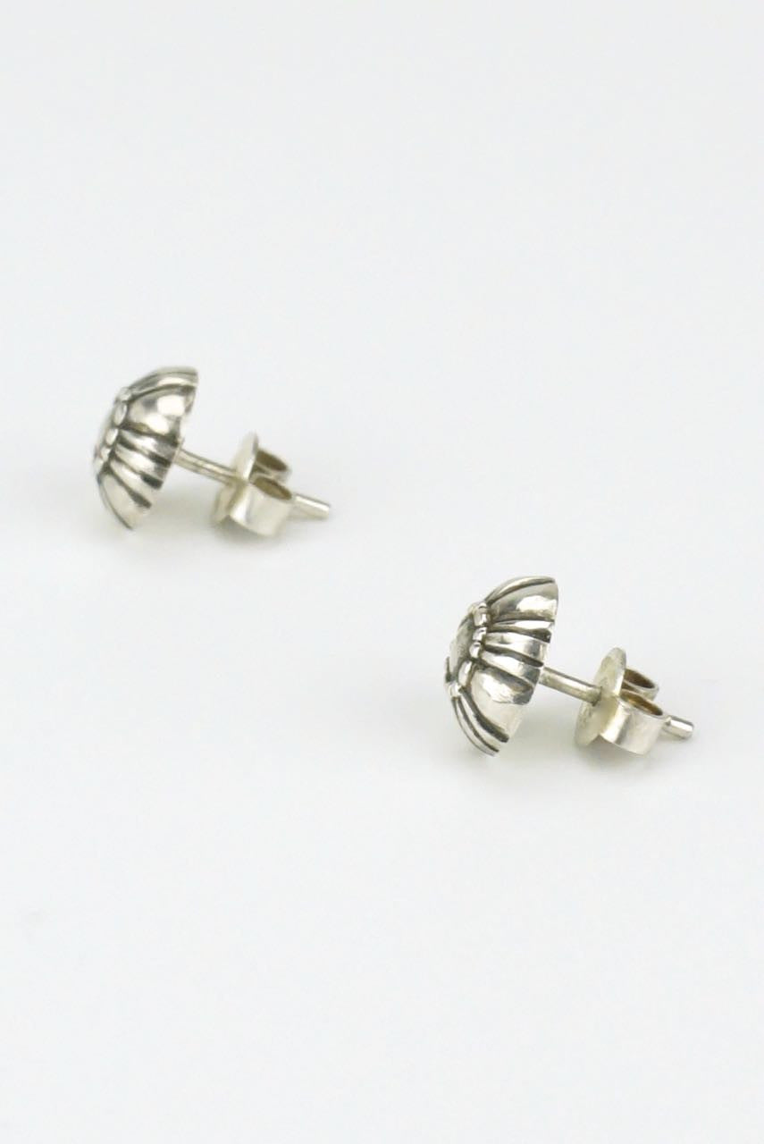 Georg Jensen silver closed bud stud earrings - design 319