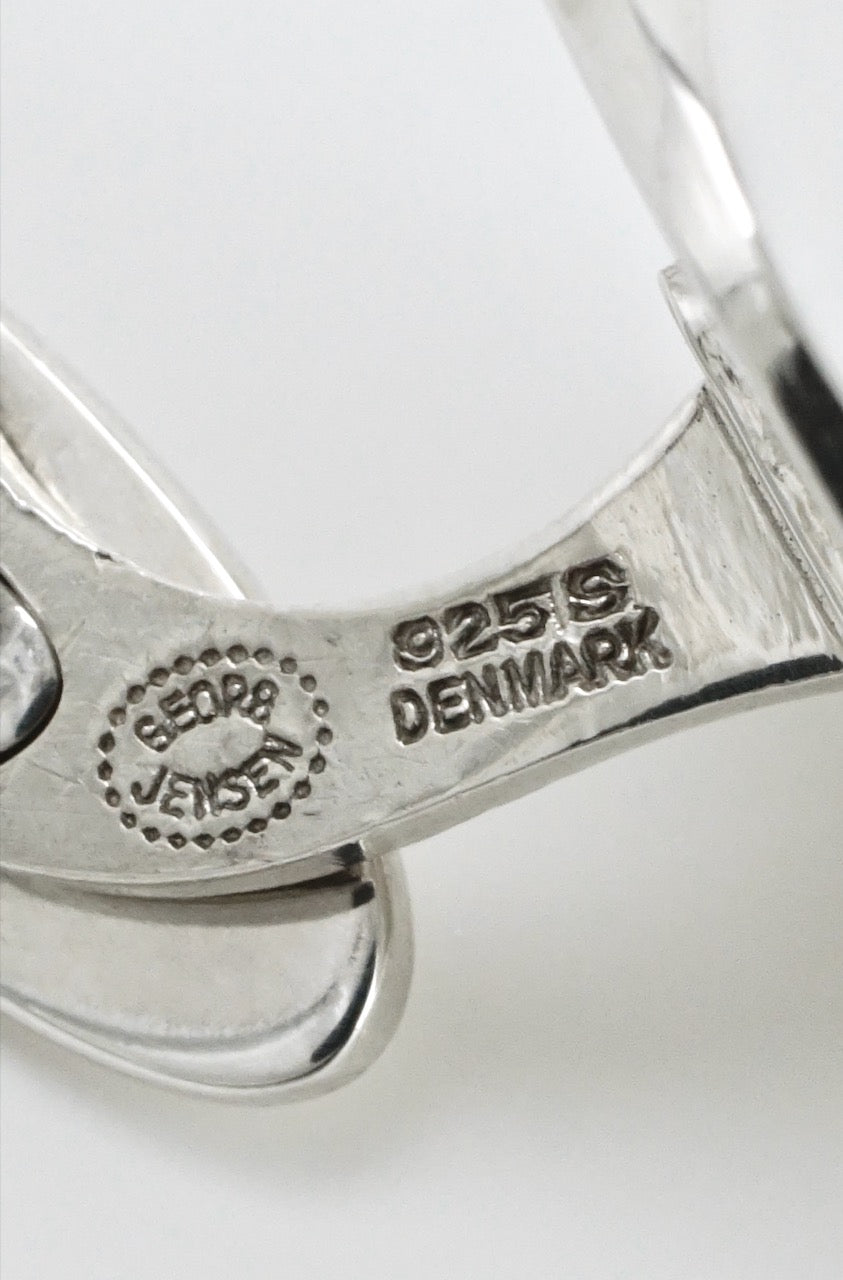 Vintage Georg Jensen Sterling Silver Cufflinks - design 107