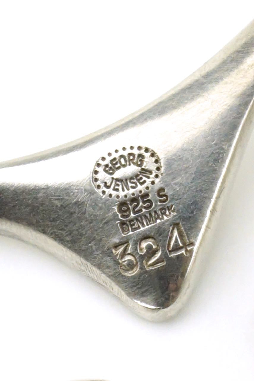 Georg Jensen "Splash" silver brooch - design 324