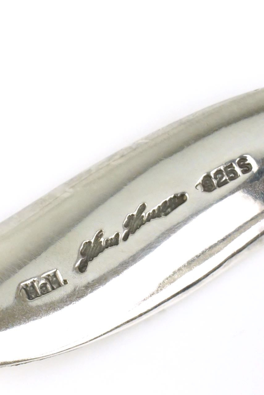 Hans Hansen "S" silver brooch