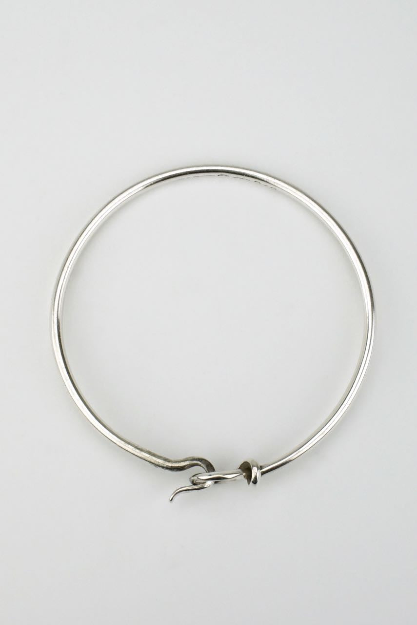 Georg Jensen silver loop bangle - design number 212