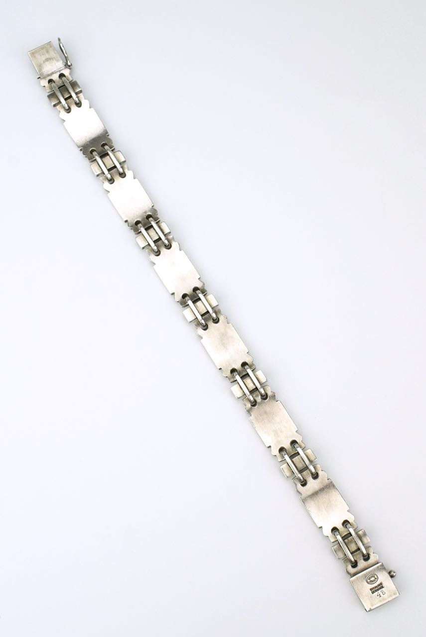 Georg Jensen square link bracelet - design 48
