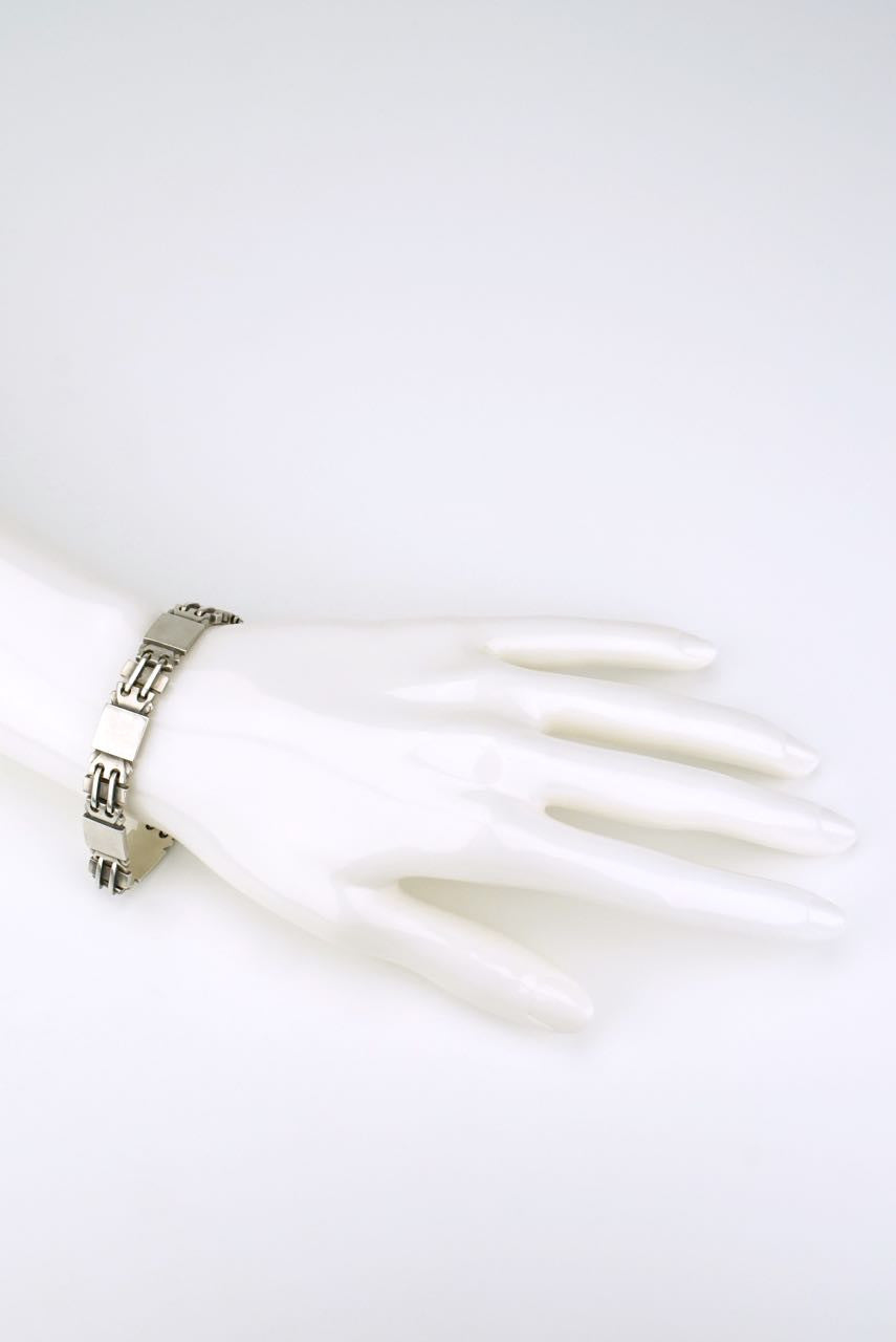 Georg Jensen square link bracelet - design 48