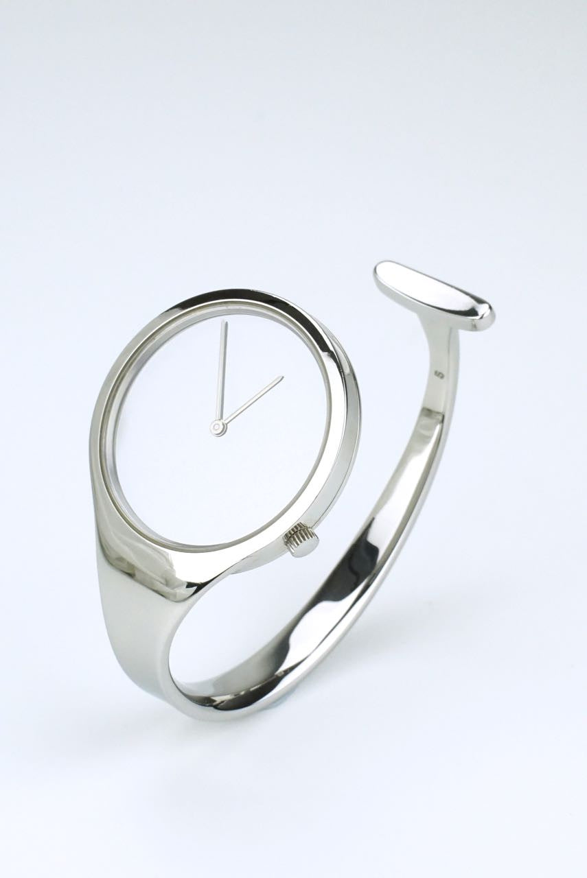 Vintage Georg Jensen Vivianna half bracelet watch - design 326