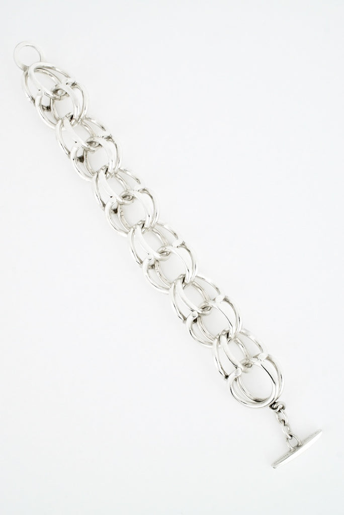 Vintage Danish Sterling Silver Multi-Link Bracelet - Randers