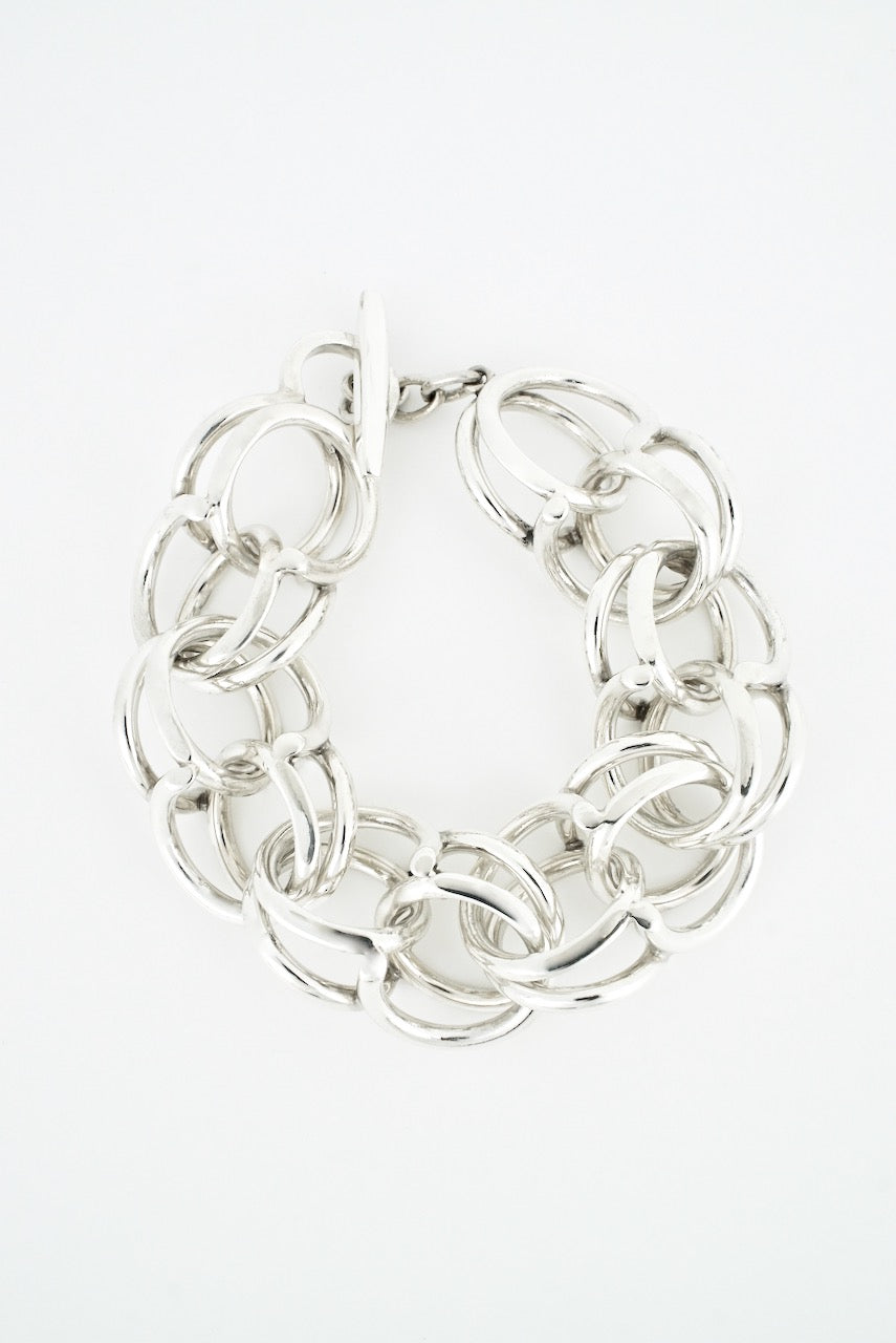 Vintage Danish Sterling Silver Multi-Link Bracelet - Randers