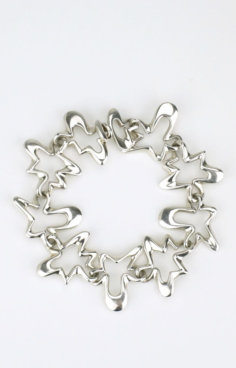 Georg Jensen silver "splash" bracelet - design 88B