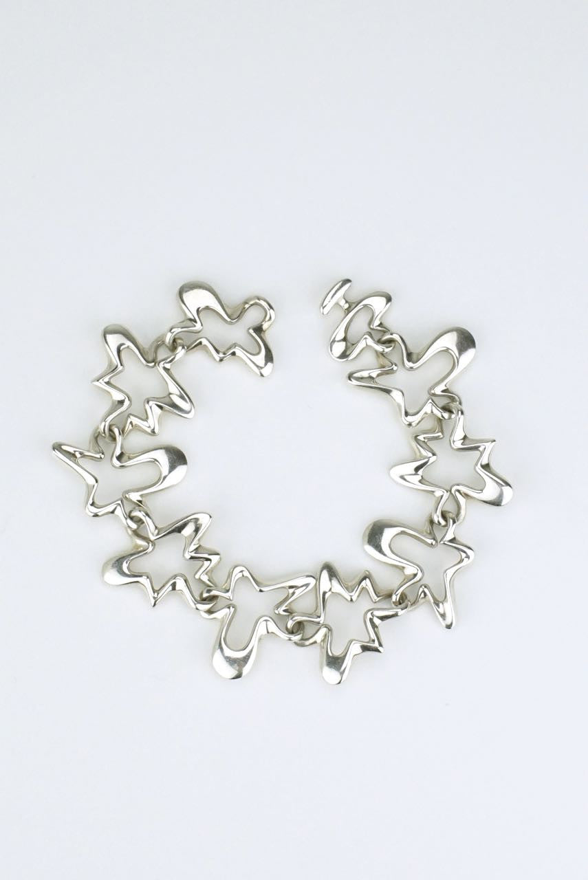 Georg Jensen silver "splash" bracelet - design 88B