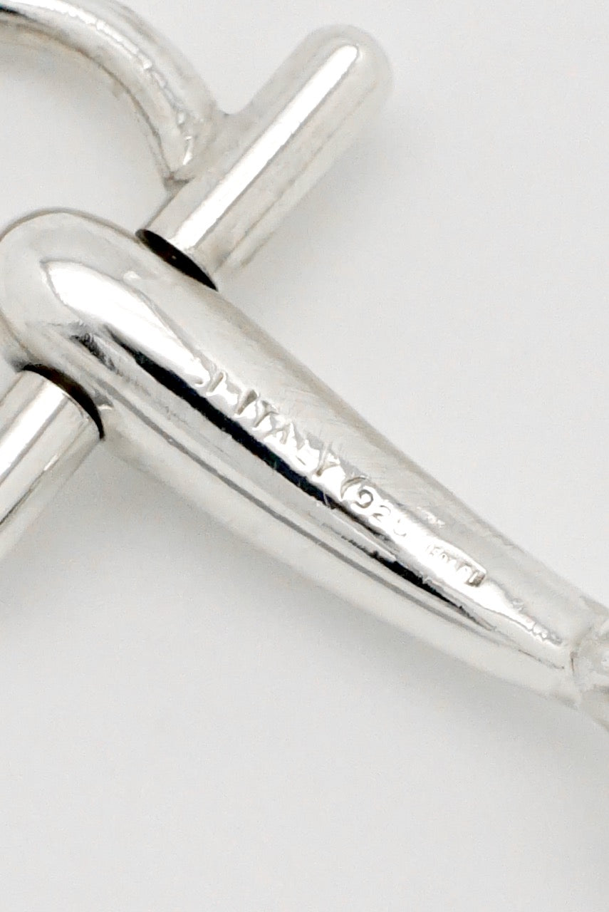Vintage Gucci Sterling Silver Horse Bit Link Bracelet 1960s