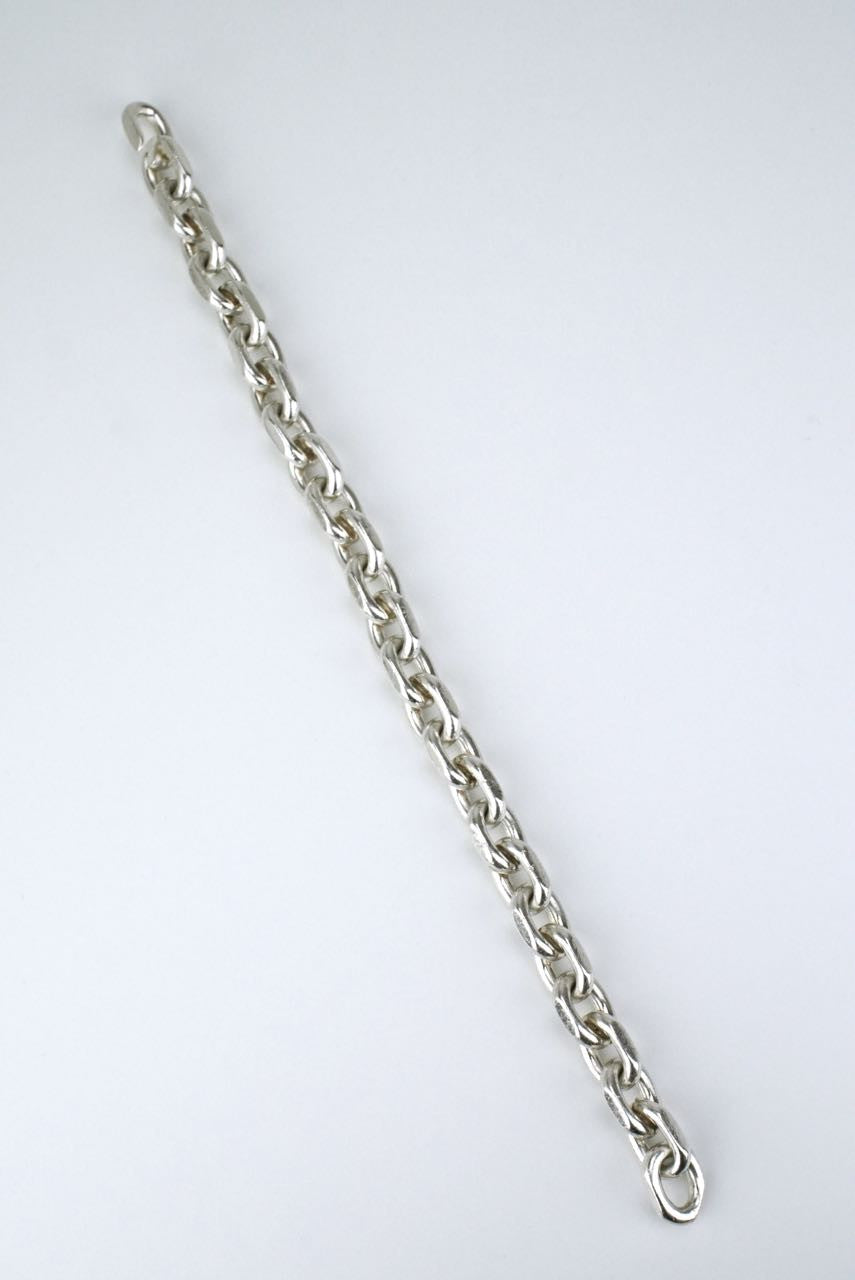 Danish silver heavy link bracelet 1990s