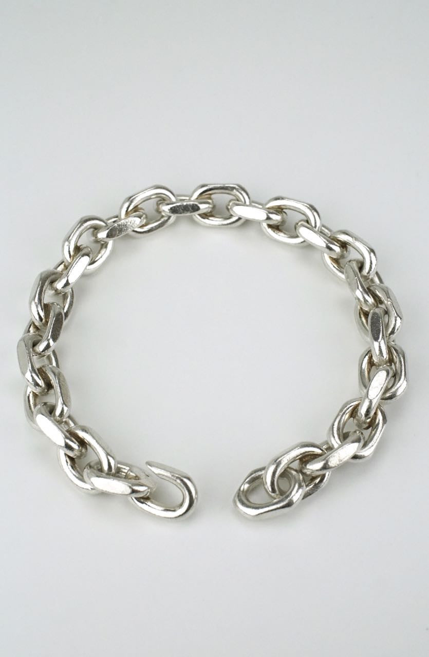 Danish silver heavy link bracelet 1990s