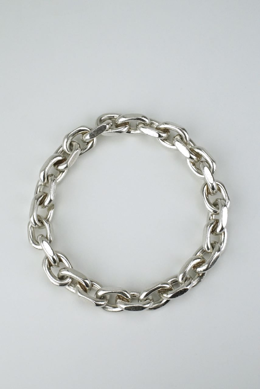 Danish silver heavy link bracelet 1990s