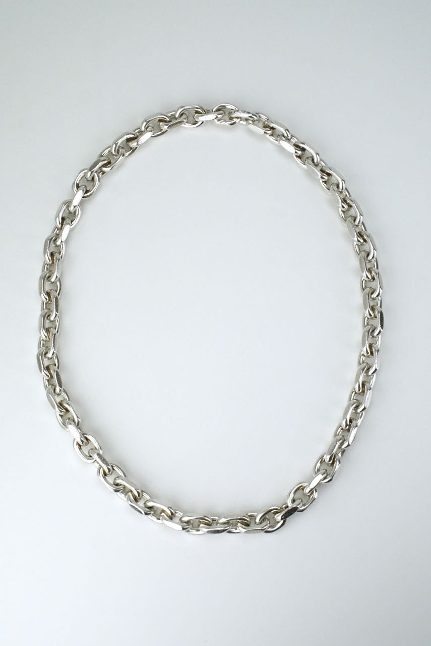 Vintage Danish Sterling silver heavy chain cable link