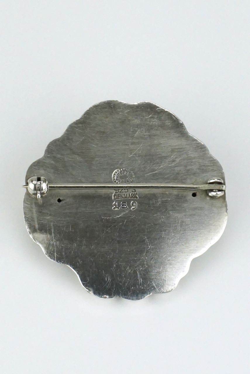 Georg Jensen flower brooch - design 189